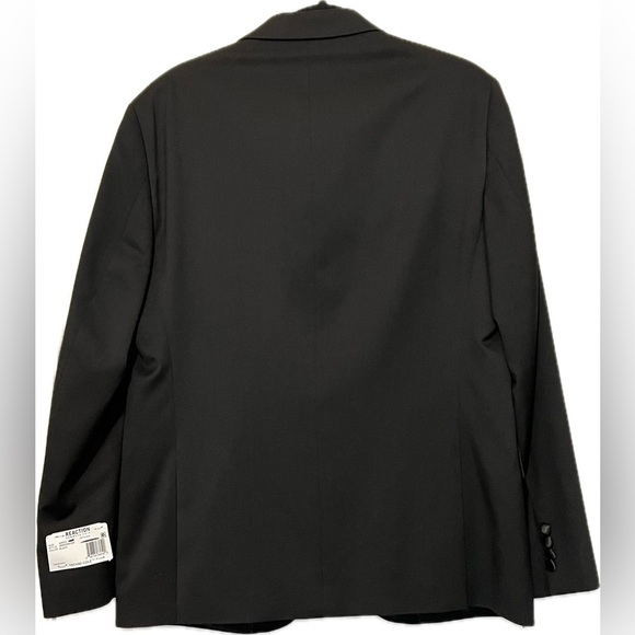 Kenneth Cole Reaction TECHNI-COLE Performance Notch Lapel Tuxedo, Black, 42R - Picture 3 of 12